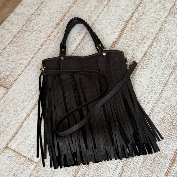 B-Low The Belt Twiggy Fringe Shoulder Bag - Picture 6 of 11